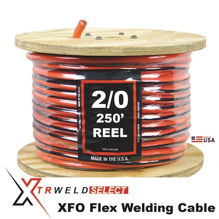 Xtrweld Select XTRweld Cable Select, XFO, 600V, 2/0 AWG, 250' WCS2/0XFO-250